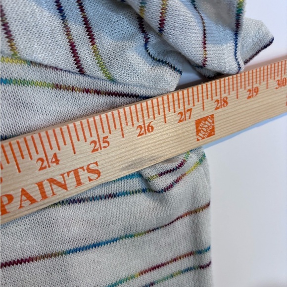 Torrid Size 4 Off Shoulder Multicolor Striped Knit Top – Plus Size 4X - Picture 10 of 16